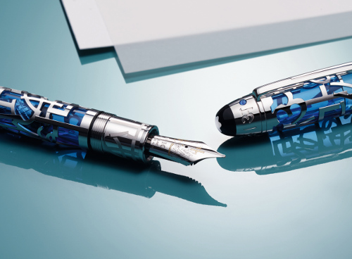 montblanc unicef skeleton