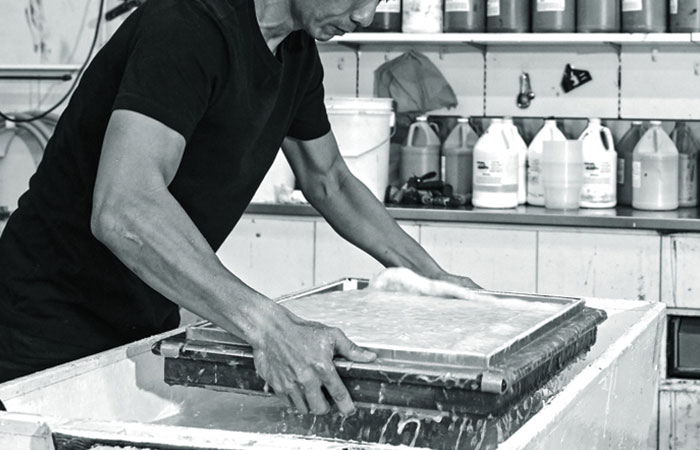 Transparent inkjet heat transfer paper image