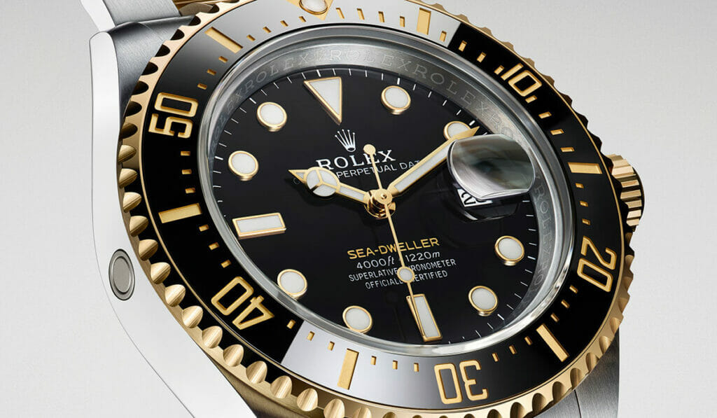 Rolex Unveils The Oyster Perpetual Sea-Dweller In Yellow Rolesor