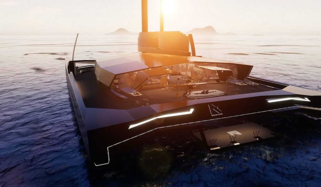 Nemesis One Hydrofoil Catamaran promises to be the world’s fastest superyacht