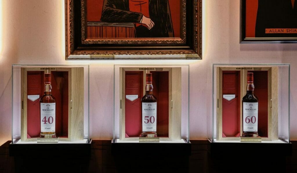 The Macallan Red Collection offers the distillery's oldest bottlings ever