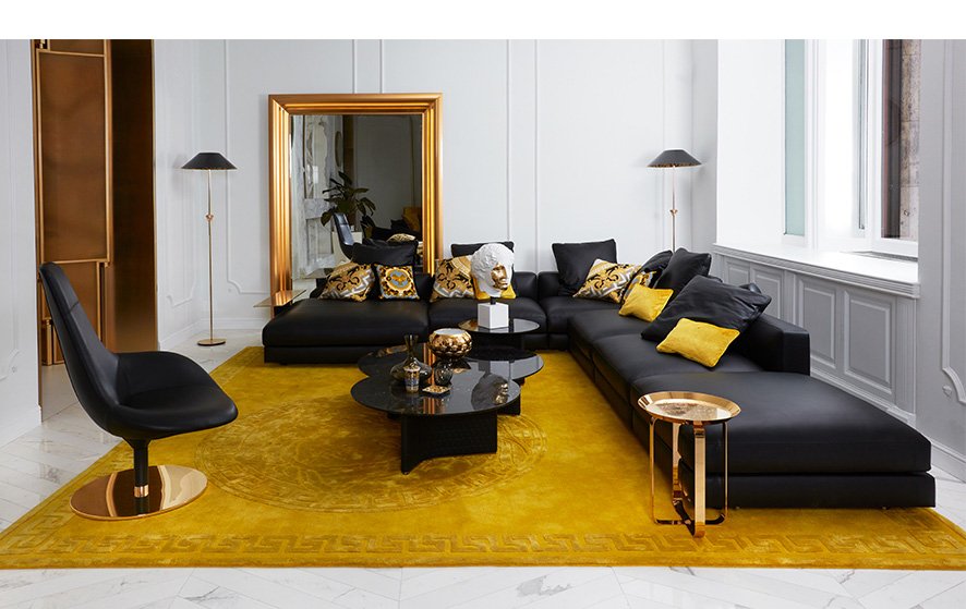 Make Your Living Space a Luxury Haven With These Stylish Versace Home Pieces