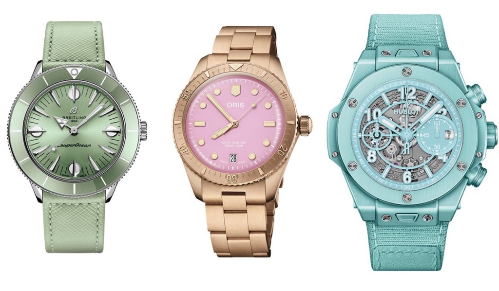 Three Pastel Mechanical Timepiece Ranges for Watch Fans who Love Colour