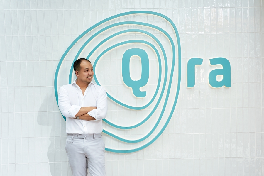 David Tseng, Founder and CEO of new-grocer-in-town Qra