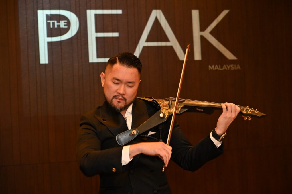 Violinist Dennis Lau.
